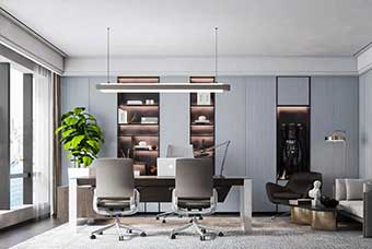 廊坊轻奢风格-书房