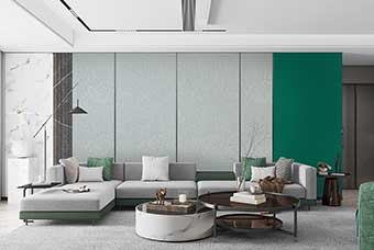 廊坊轻奢风格-客厅