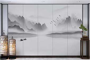 廊坊森佰汇航空纤维（山水画系列）