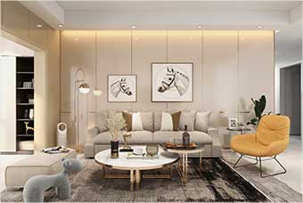 廊坊客厅空间案例