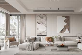 廊坊客厅空间案例